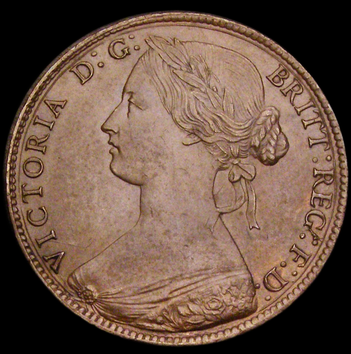 Victoria Bun Head Penny Obverse 5
